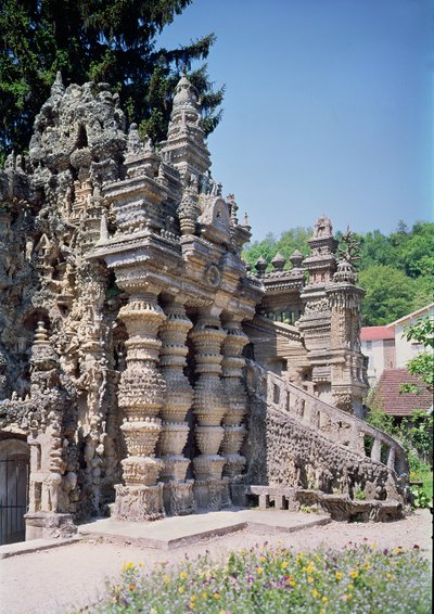 Le Palais Ideal, costruito 1879-1912 da Joseph Ferdinand Cheval